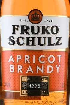 Fruko Schulz Apricot Brendy - ликер Фруко Шульц Абрикос Бренди 0.7 л