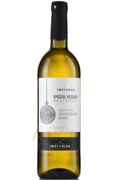 Вино Ркацители Инкерман Спешл Резерв 0.75 л белое сухое