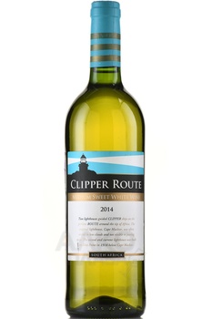 Clipper Route - вино Клипер Рут 0.75 л белое полусладкое