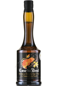 Coeur du Breuil - ликер на основе кальвадоса Кёр дю Брёй со вкусом Яблока и Ванили 0.7 л