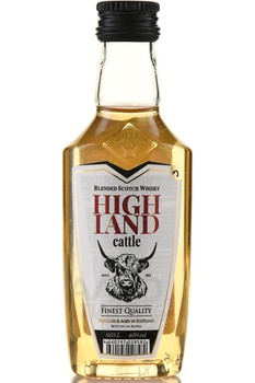 Highland Cattle - виски Хайлэнд Кэттл 0.05 л