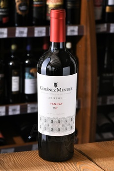 Gimenez Mendez Alta Reserva Tannat - вино Хименес Мендес Альта Резерва Таннат 0.75 л красное сухое