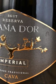 Cava Flama d’Or Imperial Reserva - вино игристое Кава Флама д’Ор Империал Резерва 0.75 л белое брют