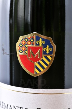 Francois Martenot Cremant de Bourgogne - вино игристое Франсуа Мартено Креман де Бургонь 0.75 л белое брют