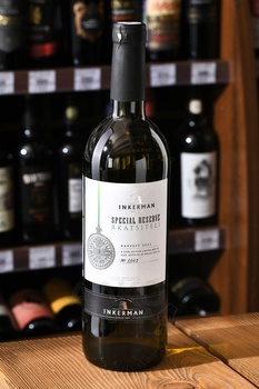 Вино Ркацители Инкерман Спешл Резерв 0.75 л белое сухое
