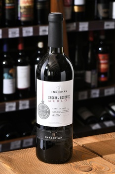 Вино Инкерман Мерло Спешл Резерв 0.75 л красное сухое