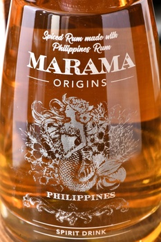 Marama Origins Philippines Spiced - ром Марама Филиппины Спайсед Оригинальный 0.7 л в п/у