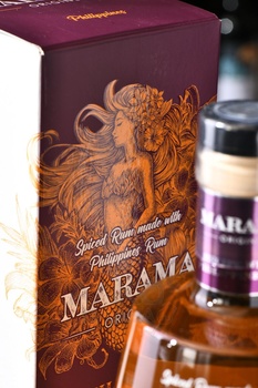 Marama Origins Philippines Spiced - ром Марама Филиппины Спайсед Оригинальный 0.7 л в п/у