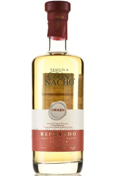 Don Nacho Origin Premium Reposado 100% Puro de Agave - текила Дон Начо Ориджин Премиум Репосадо 100% Пуро де Агава 0.75 л
