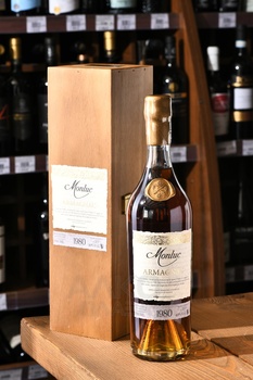 Monluc Armagnac 1980 - арманьяк Монлюк 1980 года 0.7 л