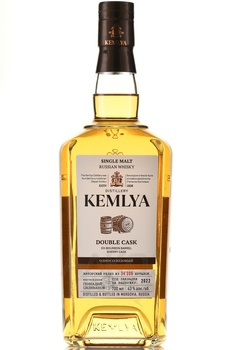 Kemlya Double Cask - виски Кемля Дабл Каск 0.7 л