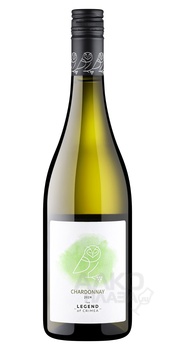 The Legend of Crimea Chardonnay - вино Легенда Крыма Шардонне 0.75 л белое сухое