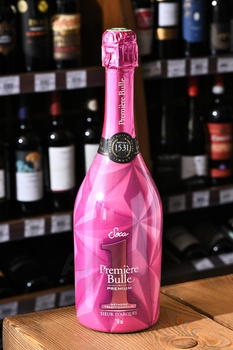 Cremant de Limoux Premiere Bulle Premium - вино игристое Креман де Лиму Премьер Бюлль Премиум 0.75 л белое брют в п/у