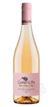 GreenLife Marlborough Sauvignon Blanc Blush - вино ГринЛайф Мальборо Совиньон Блан Блаш 0.75 л розовое сухое