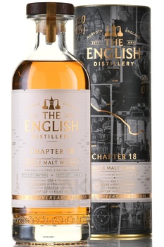 The English Chapter 18 Anniversary Release - виски Инглиш Чаптер 18 Юбилейный Релиз 0.7 л в тубе