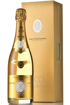 Louis Roederer Cristal - шампанское Луи Родерер Кристаль 0.75 л белое брют в п/у