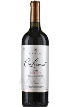 Вино Крю Лермонт Мерло Фанагория 0.75 л красное сухое