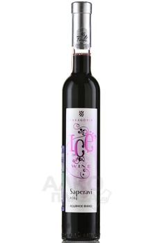 Fanagoria Ice Wine Saperavi - вино Фанагория Ледяное Вино Саперави 0.375 л красное сладкое в тубе