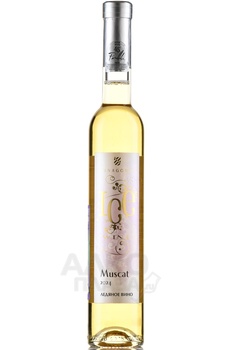 Fanagoria Ice Wine Muscat - вино Фанагория Ледяное Вино Мускат 0.375 л белое сладкое в тубе