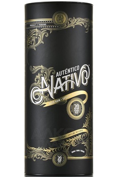 Autentico Nativo Special Reserve in tube - ром Аутентико Нативо Спешл Резерв 20 лет в тубе 0.7 л