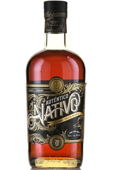 Autentico Nativo Special Reserve in tube - ром Аутентико Нативо Спешл Резерв 20 лет в тубе 0.7 л