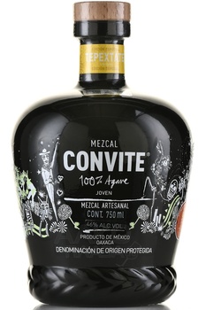 Convite Tepextate Edicion Especial Joven - мескаль Конвите Тепекстэйт Эдисьон Эспециаль Ховен 100% Агава 0.75 л