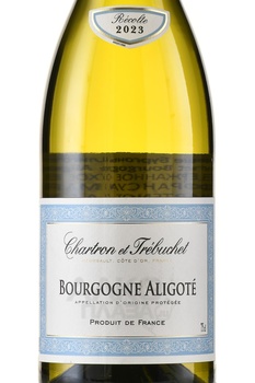 Chartron et Trebuchet Bourgogne Aligote - вино Шартрон э Требюше Бургонь Алиготе 0.75 л белое сухое