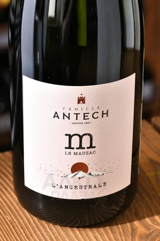 Limoux Methode Ancestrale Antech Le Mauzac L’Ancestrale - вино игристое Лиму Метод Ансестраль Антеш Ле Мозак Л’Ансестраль 0.75 л белое сладкое