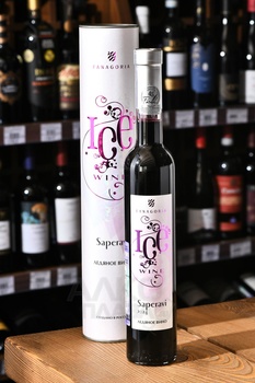 Fanagoria Ice Wine Saperavi - вино Фанагория Ледяное Вино Саперави 0.375 л красное сладкое в тубе