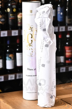 Fanagoria Ice Wine Muscat - вино Фанагория Ледяное Вино Мускат 0.375 л белое сладкое в тубе