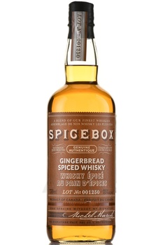 Whisky Spicebox Ginger - виски Спайсбокс Имбирь 0.75 л