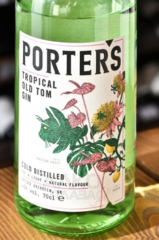 Porters Tropical Old Tom - джин Портерс Тропикал Олд Том 0.7 л