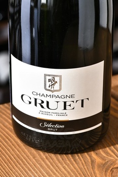 Champagne Gruet Selection - шампанское Шампань Грюэ Селексьон 0.75 л белое брют