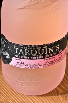 Tarquin’s Pink Lemon & Pink Grapefruit Gin - джин Тарквинс Розовый Лимон и Розовый Грейпфрут сухой 0.7 л