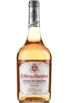 Cellier des Dauphins Cotes du Rhone Prestige - вино Селье де Дофен Кот дю Рон Престиж 0.75 л розовое сухое
