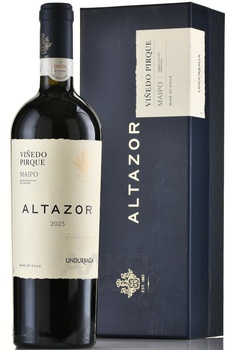 Undurraga Altazor - вино Ундуррага Алтазор 2022 год 0.75 л красное сухое в п/у