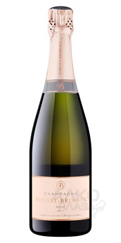 Champagne Forget-Brimont Rosé Brut - шампанское Форже-Бримон Розе Брют 0.75 л розовое брют