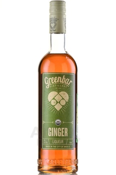 Greenbar Fruit Lab Ginger - ликер Гринбар Фрутлаб Джинжер 0.75 л