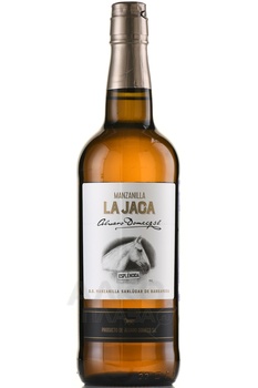 Alvaro Domecq La Jaca Manzanilla - херес Альваро Домек Мансанилья Ла Хака 0.75 л