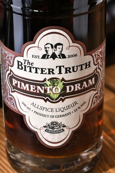 The Bitter Truth Pimento Dram - Биттер Труф Пименто Драм 0.5 л