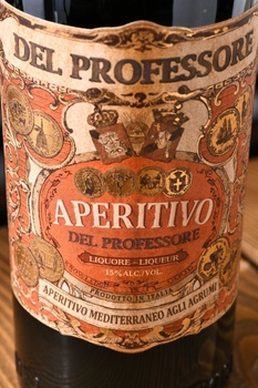Aperitivo del Professore - ликёр Аперетиво Дель Профессоре 0.7 л