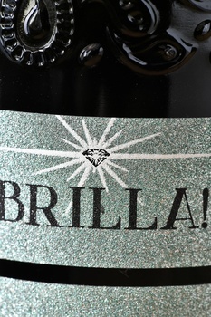Brilla! Prosecco DOC - вино игристое Просекко Брилла ДОК 0.75 л белое брют