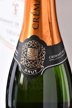 Tholomies Brut Cremant de Limoux AOC - вино игристое Толоми Креман де Лиму 0.75 л белое брют в п/у