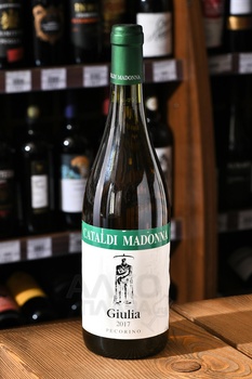 Cataldi Madonna Giulia Pecorino Terre Aquilane IGT - вино Катальди Мадонна Джулия Пекорино 0.75 л белое сухое