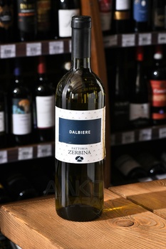 Fattoria Zerbina Dalbiere - вино Дзербина Фино Треббиано ди Романья Дальбьере 0.75 л белое сухое