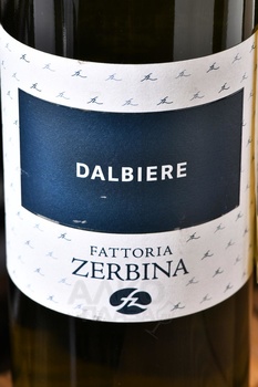 Fattoria Zerbina Dalbiere - вино Дзербина Фино Треббиано ди Романья Дальбьере 0.75 л белое сухое