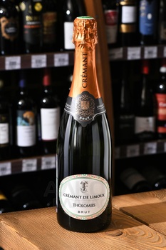 Tholomies Brut Cremant de Limoux AOC - вино игристое Толоми Креман де Лиму 0.75 л