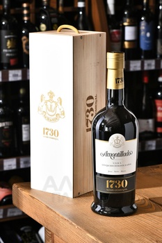 Alvaro Domecq 1730 Amontillado VORS - херес Альваро Домек 1730 Амонтильядо ВОРС 0.75 л в д/у