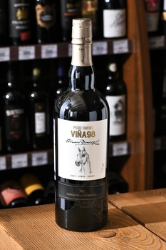  Alvaro Domecq Pedro Ximenez Vina 98 - херес Альваро Домек Педро Хименес Винья 98 0.75 л