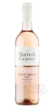 Martedi Grasso Pinot Grigio Blush - вино Мартеди Грассо Пино Гриджио Блаш 0.75 л розовое сухое